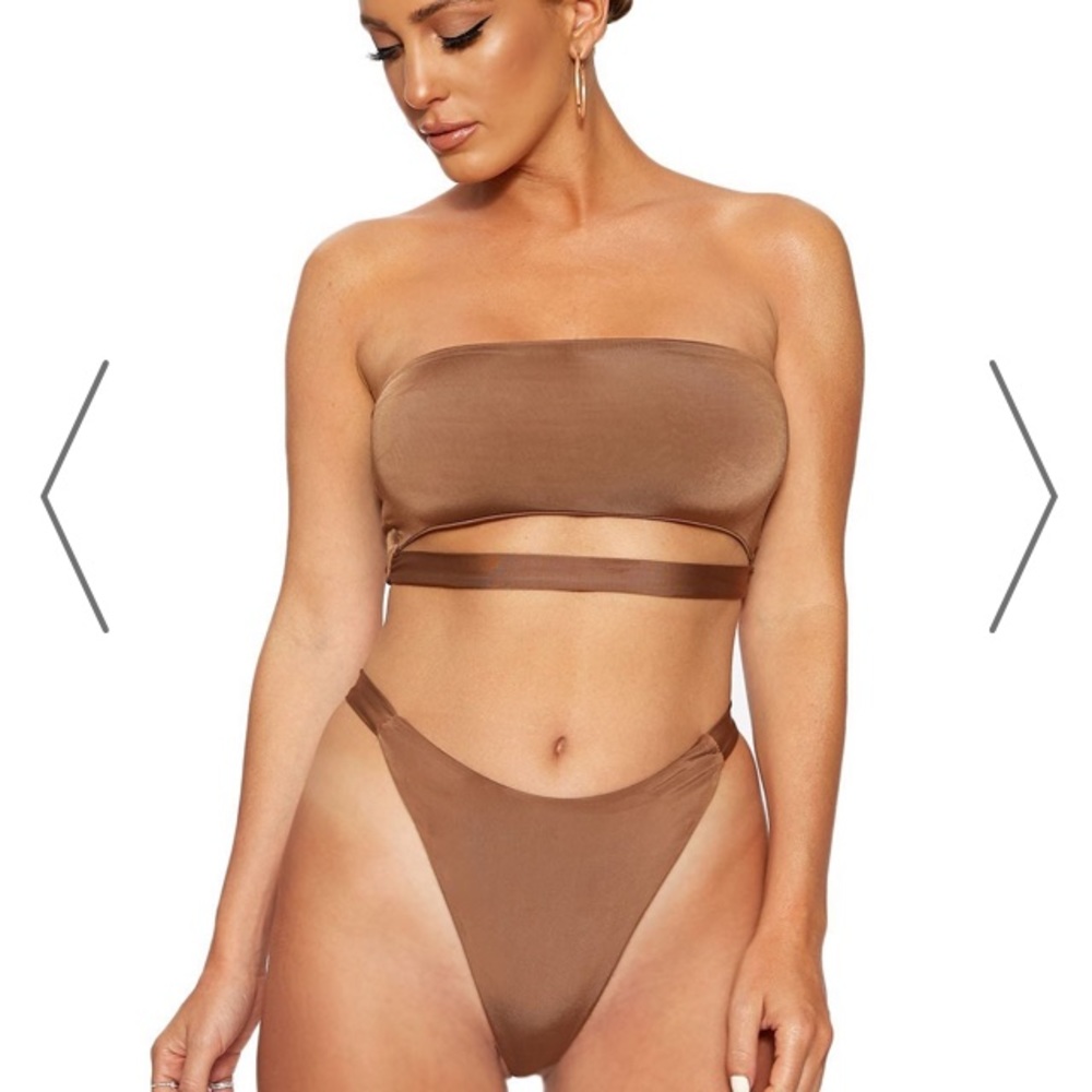 Naked Wardrobe “Strap That Beach Bikini”